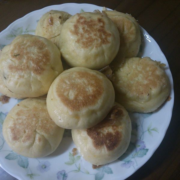 高麗菜素煎包 : Mary Jen一起做