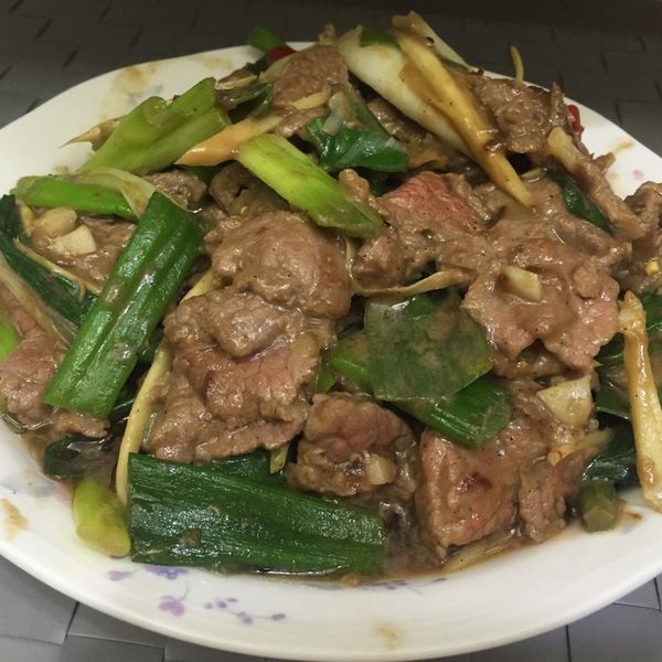 蔥爆牛肉 : Carmen  Lee一起做
