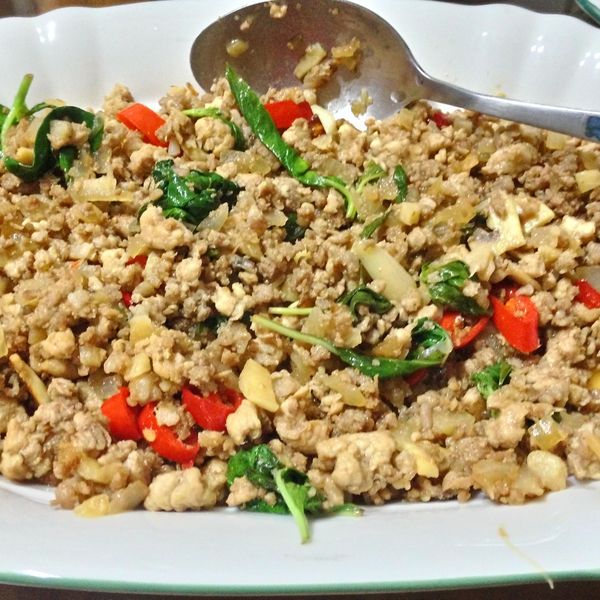 打拋豬肉 : dumas一起做