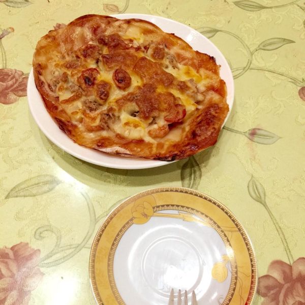 水餃皮的變化-餃皮批薩：C985410 一起做