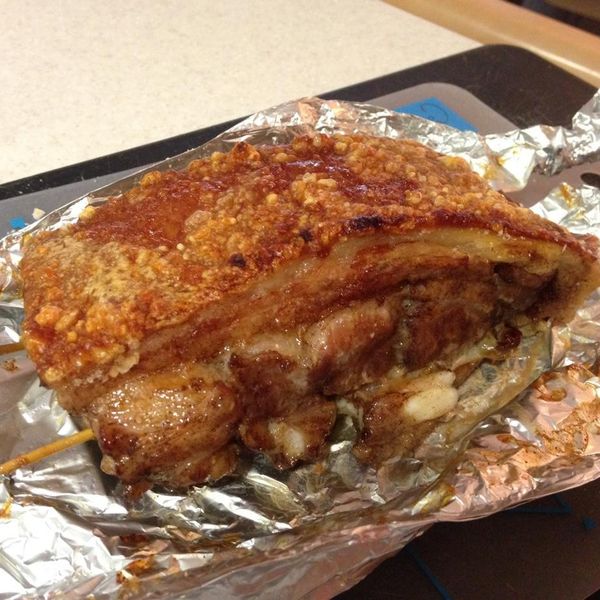 年菜之皮酥內嫩的『脆皮燒肉』:DS 一起做