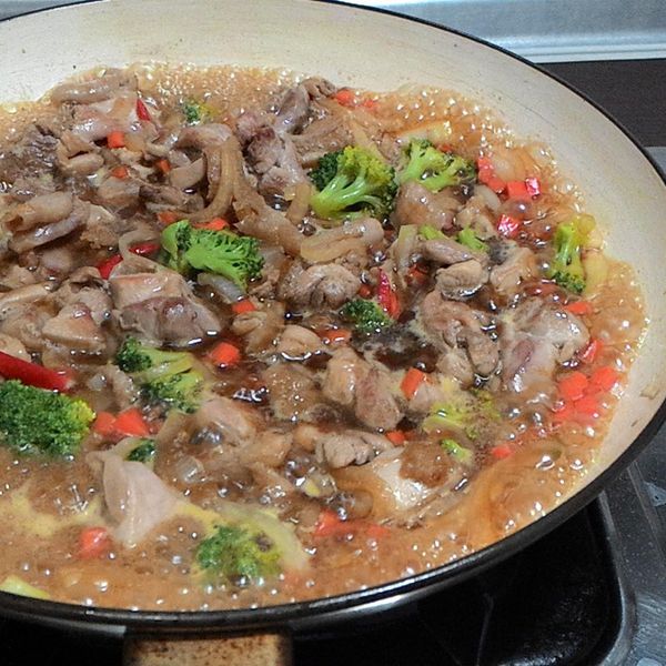 超經典 ♕ 雞腿肉親子丼：grace 一起做