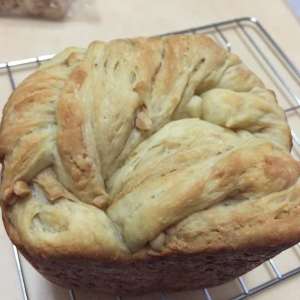 花生千層吐司(全程麵包機)：candy 一起做