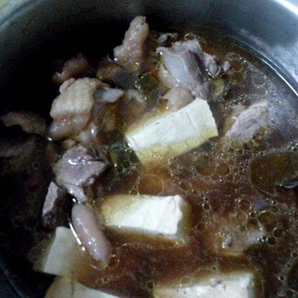 瓜仔豆腐雞湯 : 香一起做