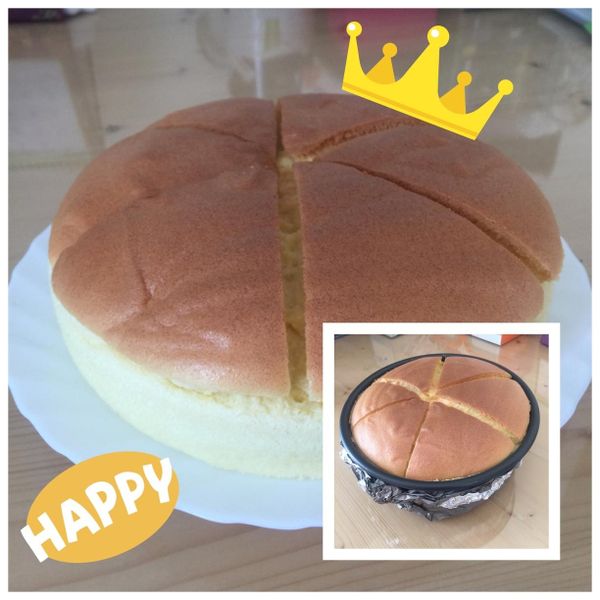 零毛孔日式棉花蛋糕 : 張瀞文一起做