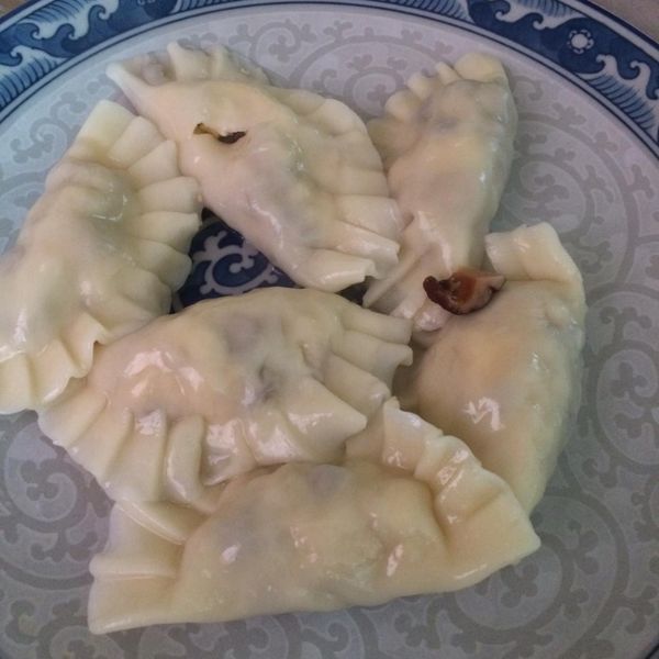 香菇炒蛋水餃 : MOMO11一起做