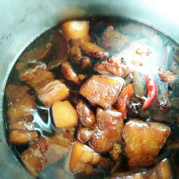 滷五花肉（古早味） : 阿雅一起做