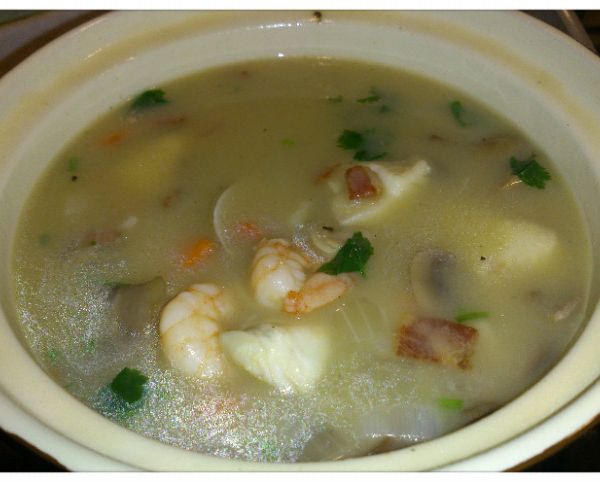 [湯品] 海鮮巧達濃湯 : Ida Chao一起做