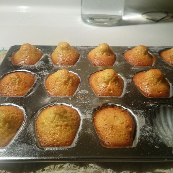 蜂蜜檸檬瑪德蓮 : 雪芙師太一起做