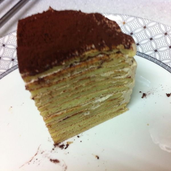 咖啡千層蛋糕 : Tina Ho一起做