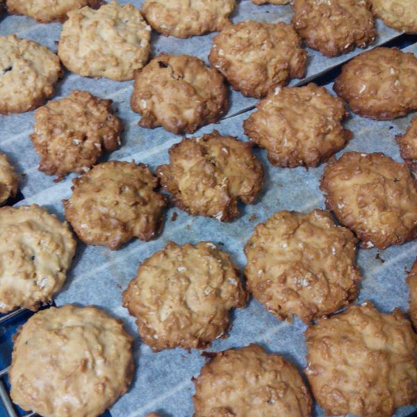 蜂蜜葡萄燕麥餅:Ann Lin 一起做