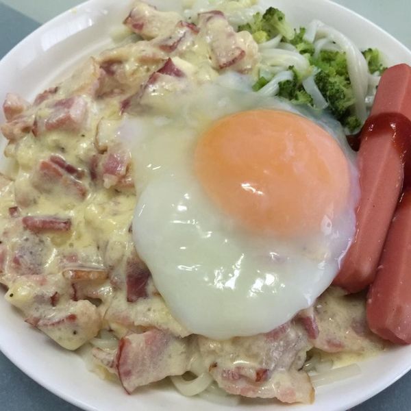 奶油培根義大利麵- 5步驟美味上桌! : Doriskk一起做