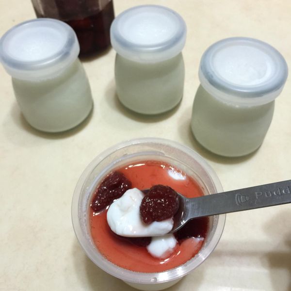 鮮奶酪 : juju愛煮架一起做