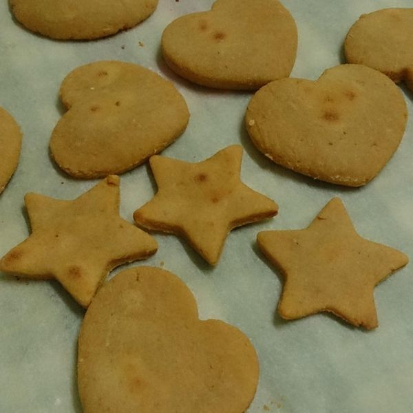 大同電鍋做餅乾~無油全麥小魚餅乾 : Airbag Ho一起做