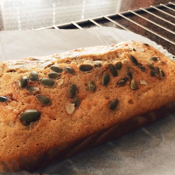 香蕉蜂蜜蛋糕(無奶油、減糖) : Belle一起做