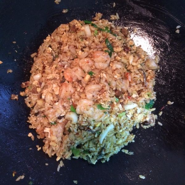 簡單料理-海味干貝醬鮮蝦炒飯:Melody Huang 一起做