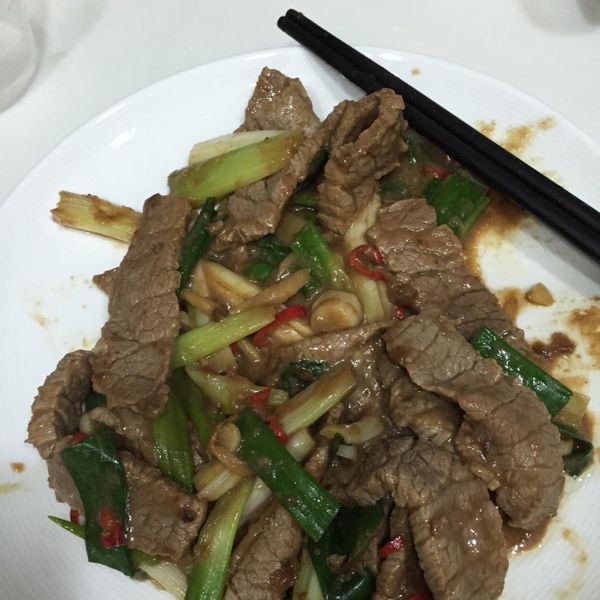 蔥爆牛肉：Yuko Hsuan 一起做