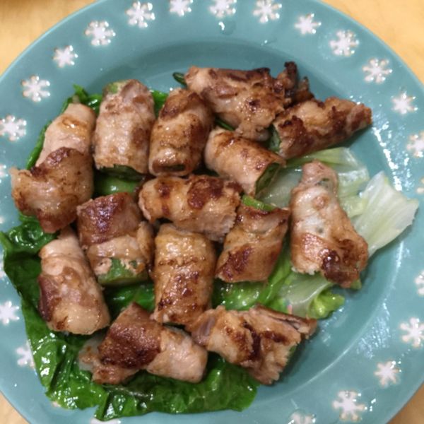 秋葵肉捲 : Tiffany Liang一起做