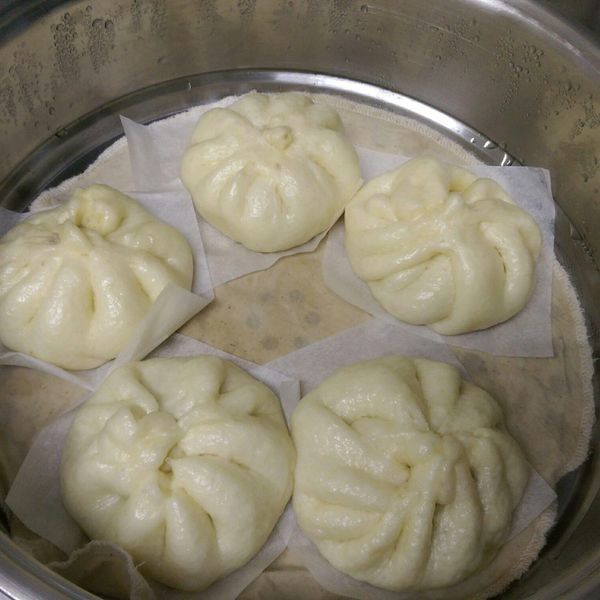 高麗菜鮮肉包 : elin一起做