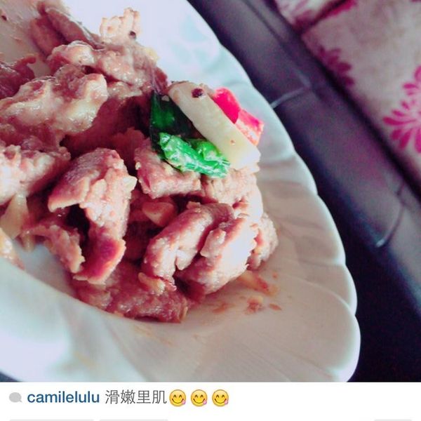【蔥爆里肌肉】備料簡單。料理快速：Camile Lu 一起做