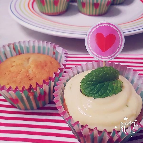 Lemon Spring Cupcakes 檸檬杯子蛋糕 : 向芷妤一起做