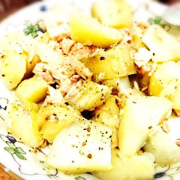 春日鮪魚馬鈴薯沙拉：Totti's mammy 一起做