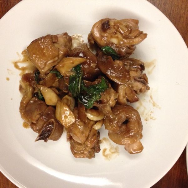 三杯雞_一鍋兩吃的美味 [18食堂]：WEI 一起做