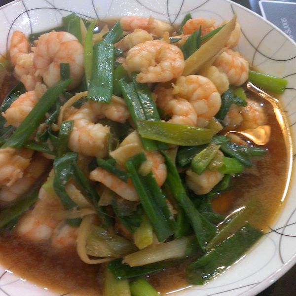 蔥燒蝦仁 : Kiki Yang一起做