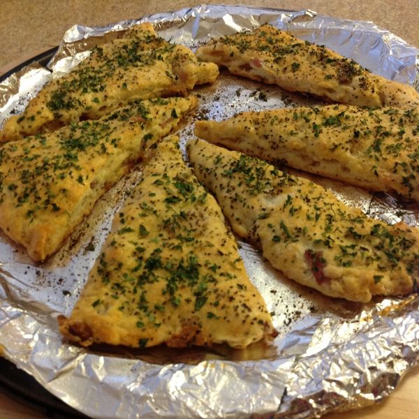 蒜香香腸鹹司康(Scone) : 'Winnie Tao一起做