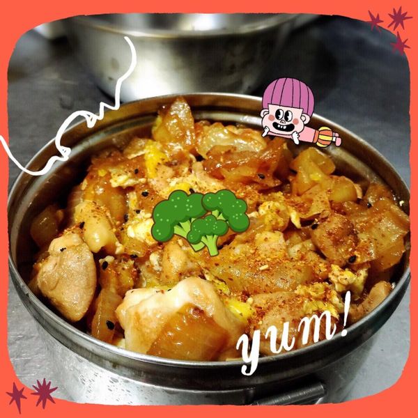 超簡單！雞肉親子丼：李曉玟 一起做