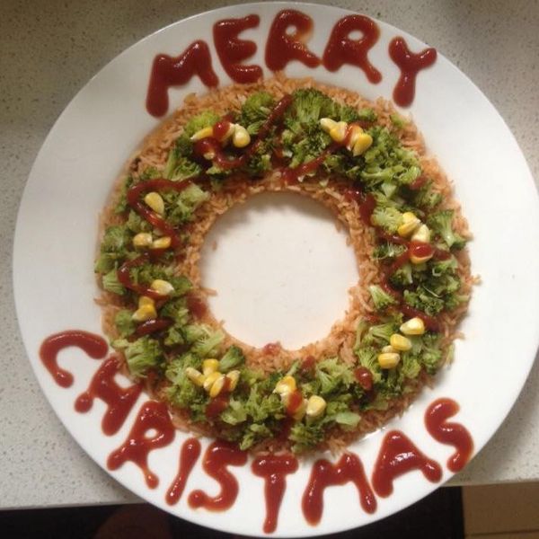 【親子食堂】聖誕花圈飯飯2：Jess 一起做