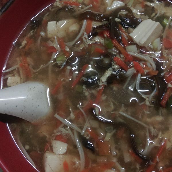 簡易酸辣湯【0廚藝料理】：徐美英 一起做