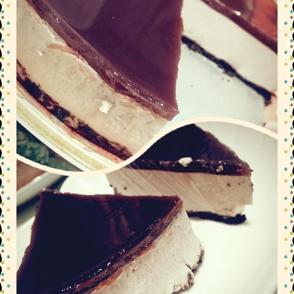 葡萄免烤乳酪蛋糕 : Fiona Yen一起做