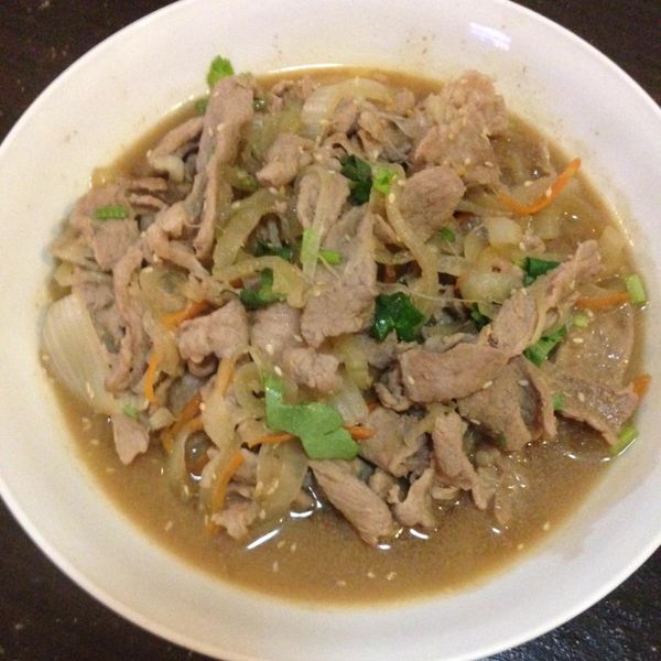 照燒豬肉火鍋片：Wu  Annie 一起做