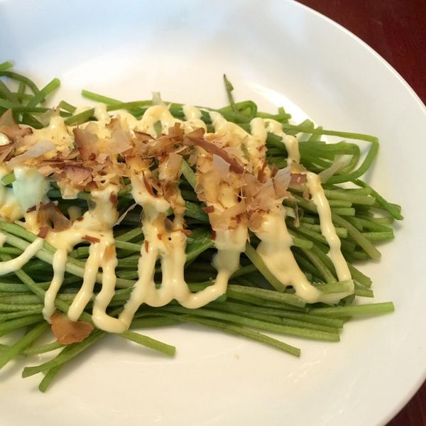 涼拌沙拉水蓮：Dannie Chang 一起做
