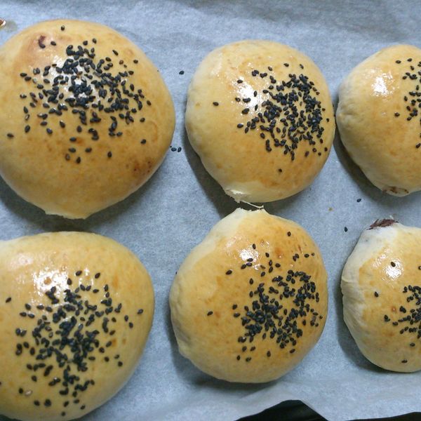 圓滾滾紅豆麵包：Mary Jen 一起做