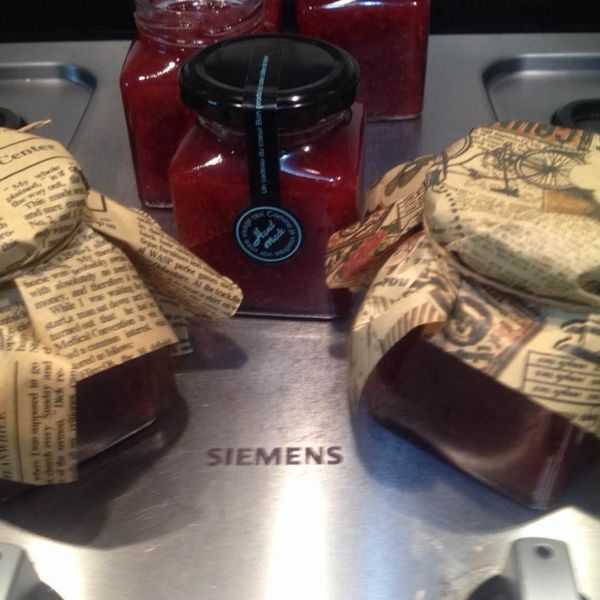 【柚椰廚房】手作草莓果醬-免麥芽&果膠:ㄚ頭 一起做