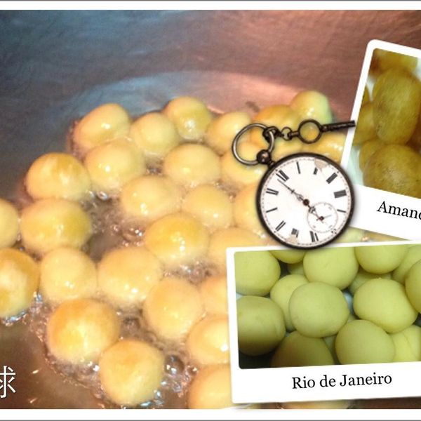 夜市地瓜球 : Chichi Kao一起做