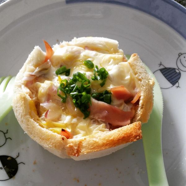 吐司烤蛋盅：Yi Wen Chen 一起做