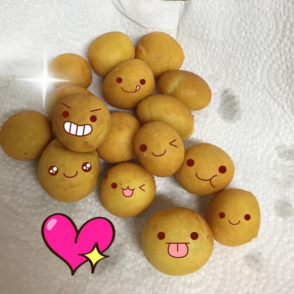 夜市地瓜球 : 盧品純一起做