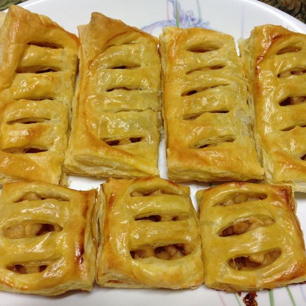 簡易蘋果派 ♥ 起酥片 : Ho I-Ching一起做