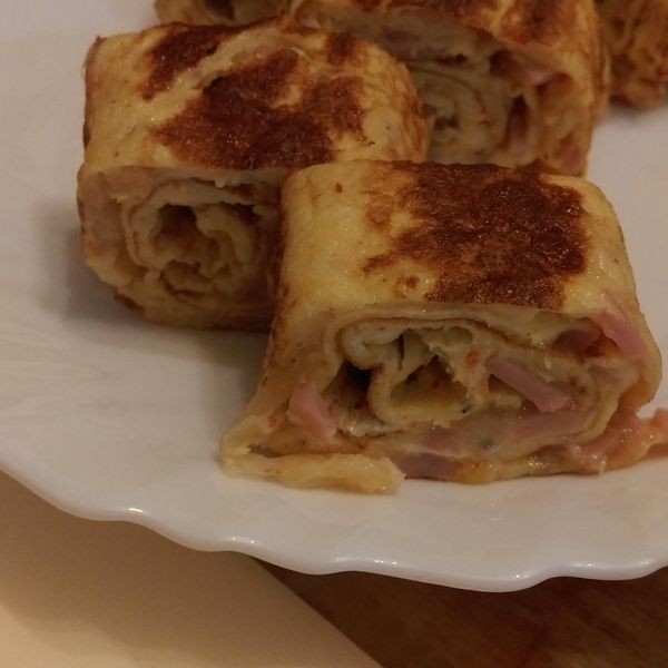 韓式泡菜蛋捲 @188懶人料理 : Jessica潔西卡一起做