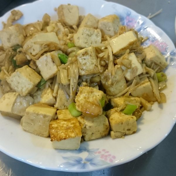 [豆類]金針菇燴豆腐 : 胡惠鈞一起做