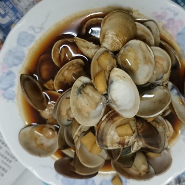 醬炒蛤仔 : 胡惠鈞一起做