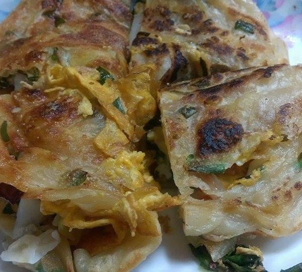 自製蔥油餅 : 王小欣一起做