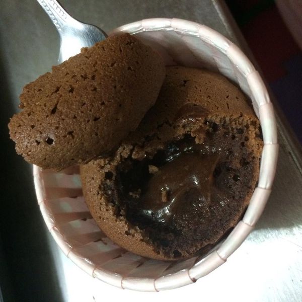 巧克力熔岩蛋糕 : Han Li一起做