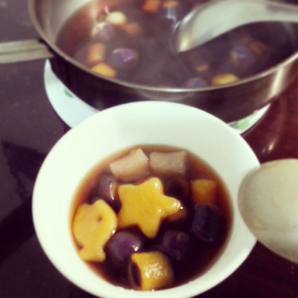 手作Q軟芋圓地瓜圓：Gina隨意煮食 一起做