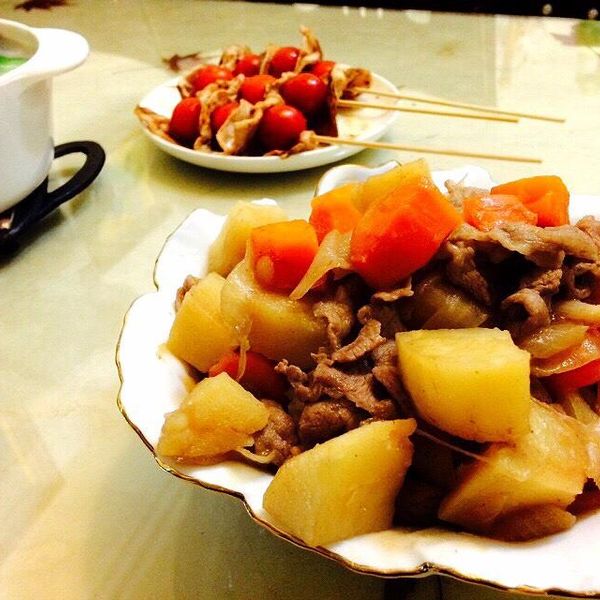 ♡宛の美好”食“光 ✿ 馬鈴薯燉牛肉 : 董皓玉一起做