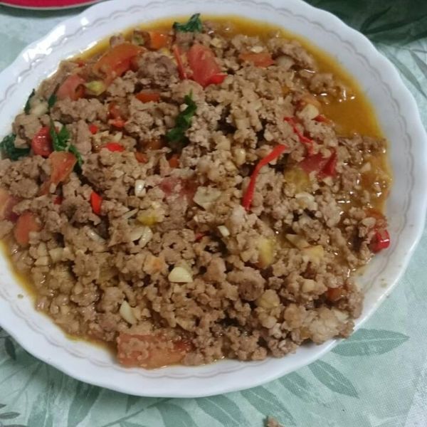 扒完三碗飯! 泰式打拋豬 食譜 : Cheng Cheryl一起做