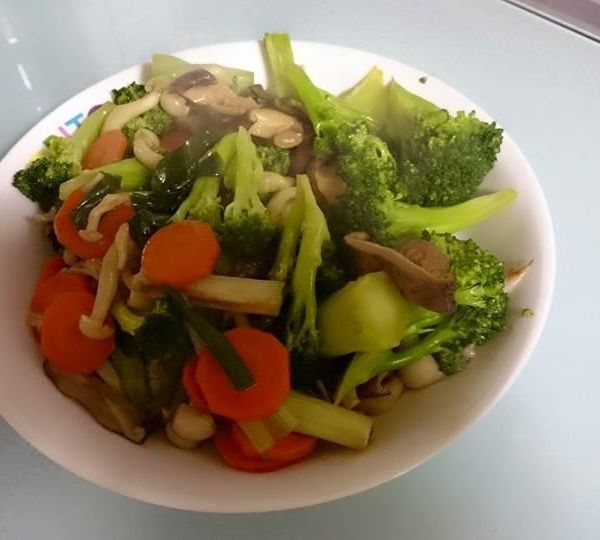 [綠色蔬菜]蠔油香菇青花菜：林雅芳 一起做